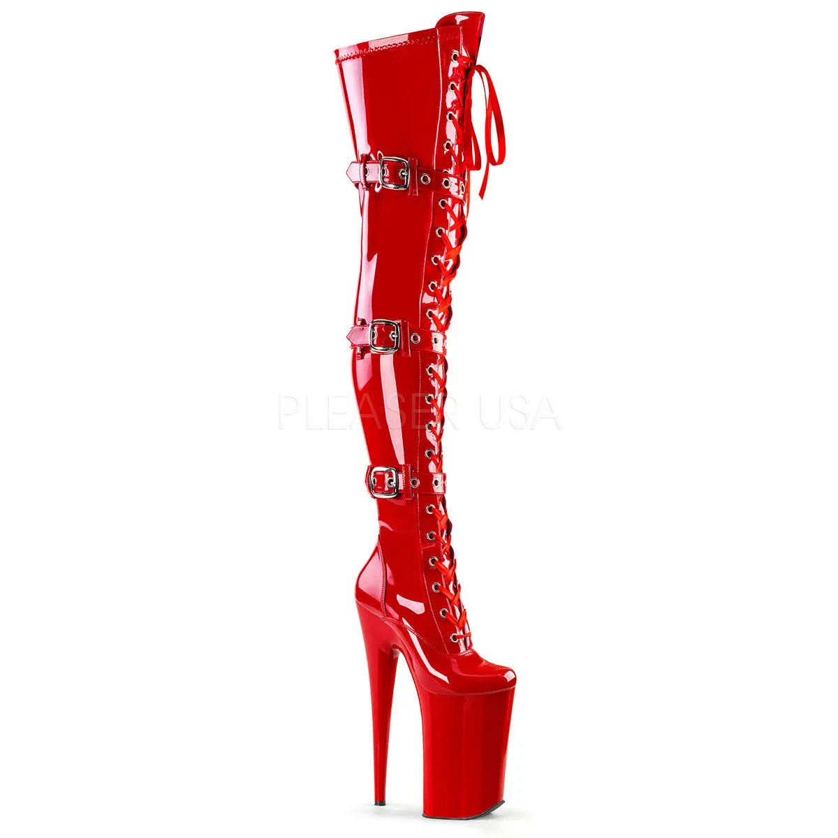 10 Inch Heel BEYOND-3028 Red