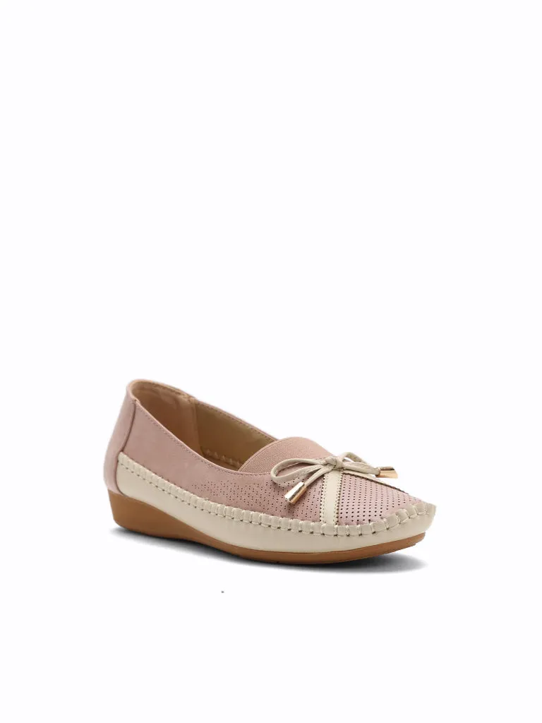 Bamboo Wedge Loafers