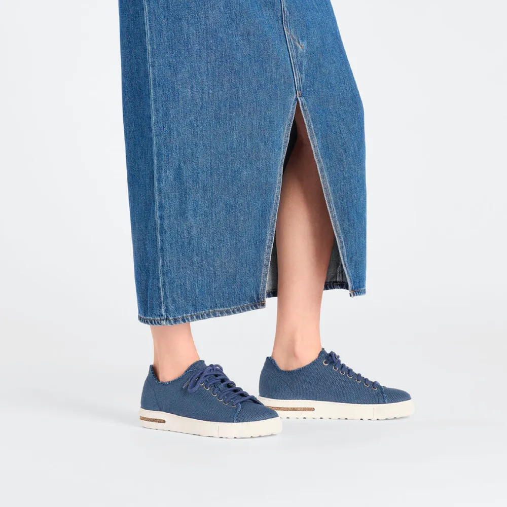 Low Midnight Blue Birkenstock Womens Deconstructed Bend Sneaker