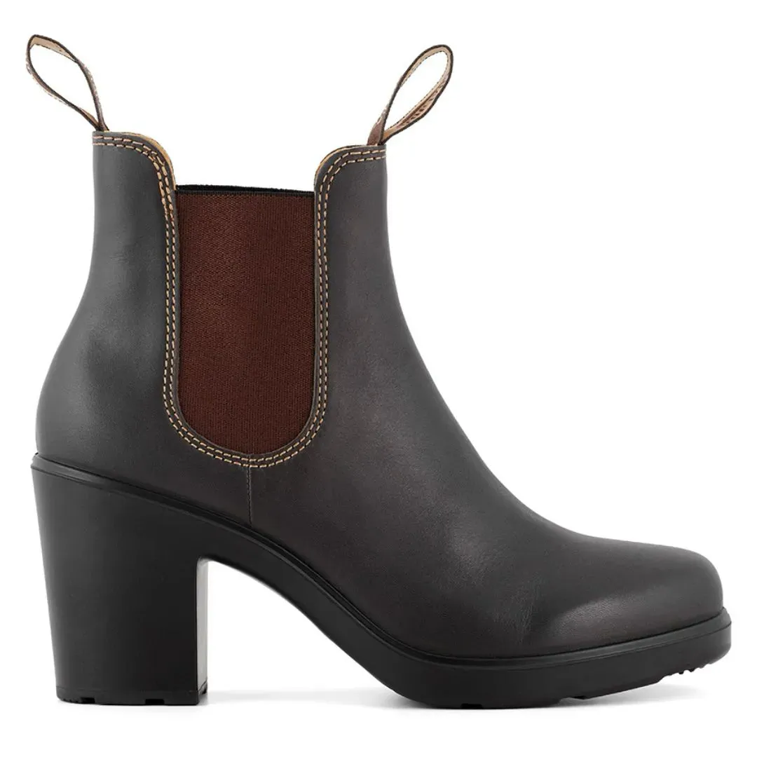 Blundstone 2366 Brown High Heeled Slip On Boots