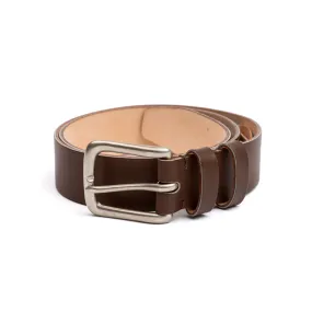 Brown Calf Leather Belt