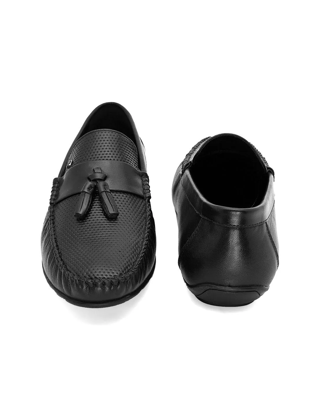 Clarke Black Loafers