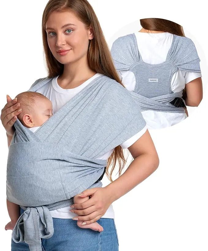 Cotton Baby Adjustable Sling Wrap Travel Carrier