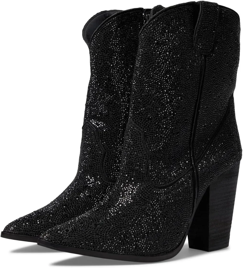 Cowboy boots Neon Moon Leather Bootie Dingo, black