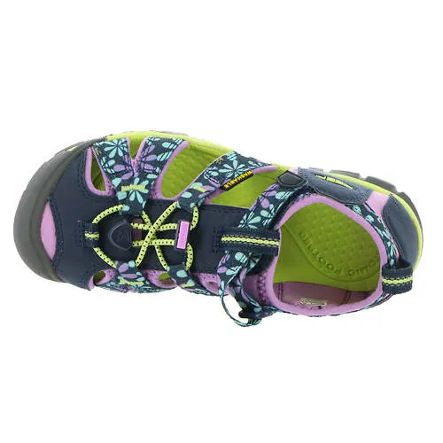 Girls Keen | Sea Camp II CNX Water Shoe | Black Iris African Violet