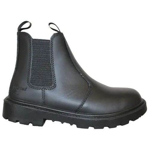 Grafters Safety Toe Cap Boots - M808A - Black