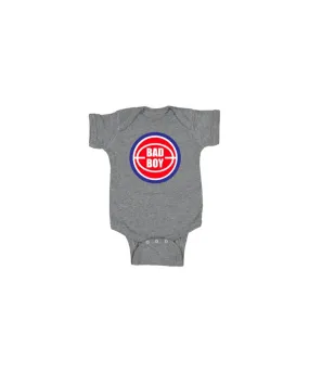 Ink Detroit - Bad Boy Baby Onesie - Heather Grey