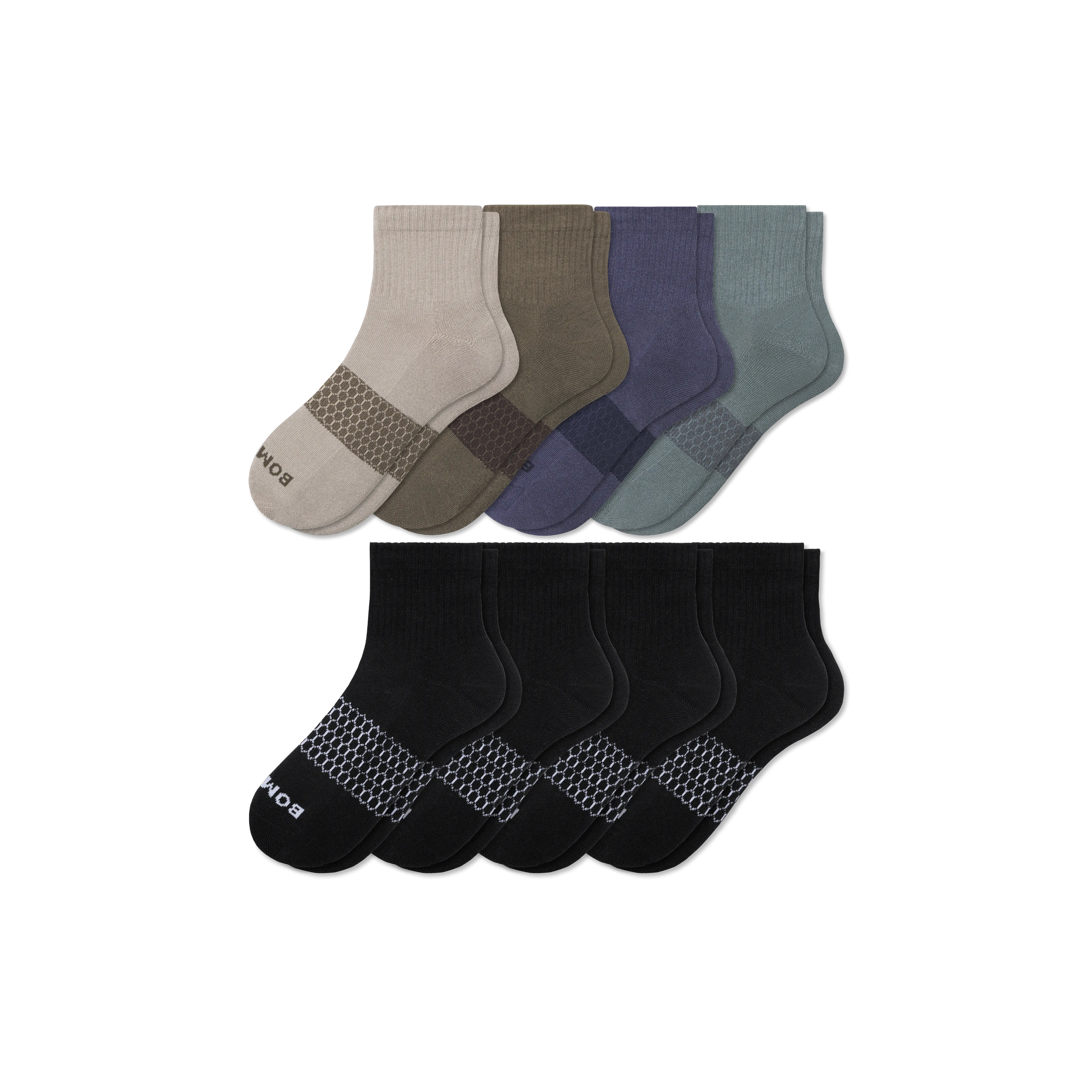 Men's Quarter Sock 8-Pack