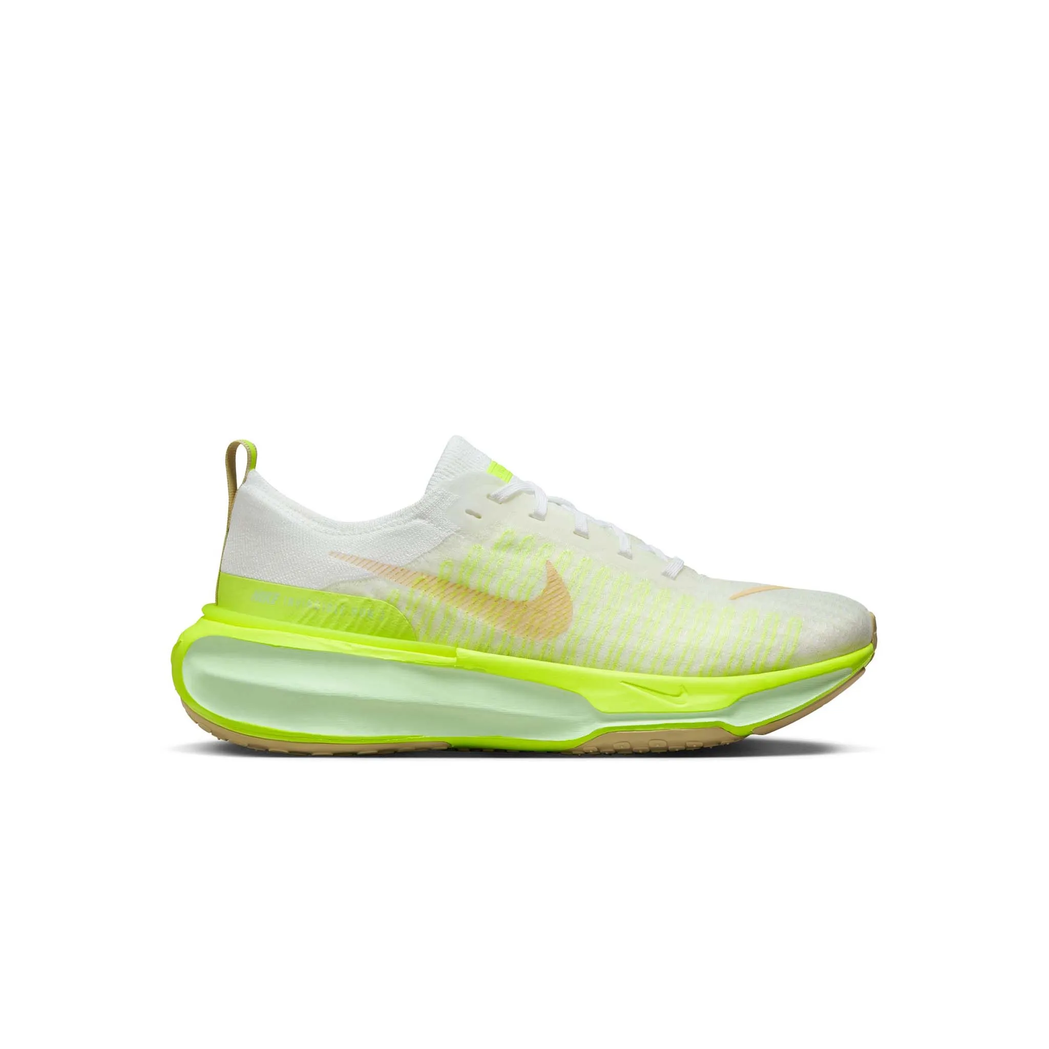 Nike | Men's Invincible 3 Road Running Shoes - White/Team Gold-Volt-Sail