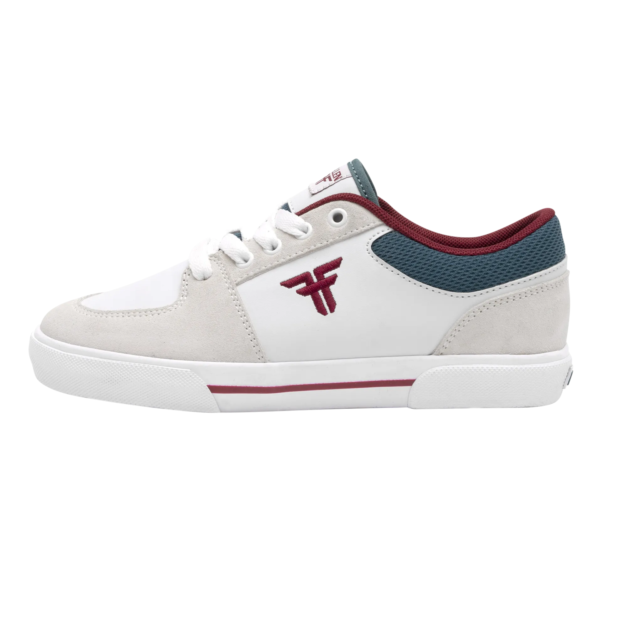 PATRIOT KIDS WHITE/TEAL/BURGUNDY - VULC