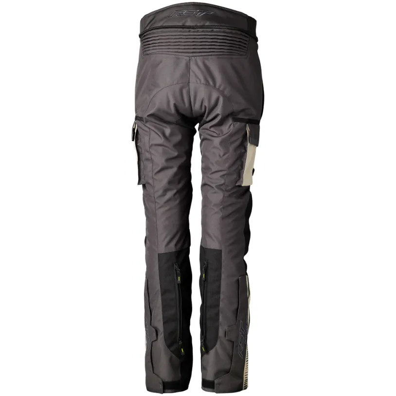 RST Pro Series Ranger CE Mens Short Leg Textile Trousers - Sand / Graphite