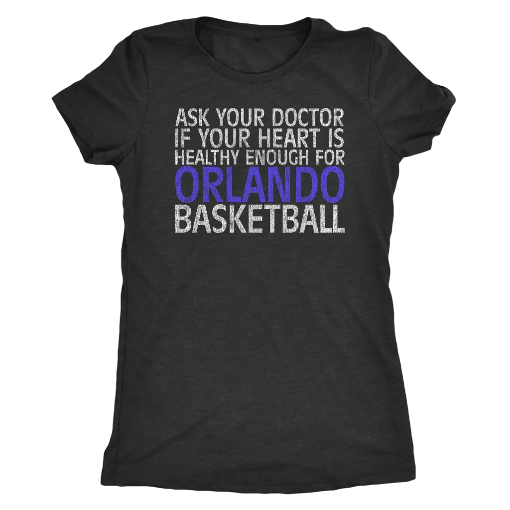 The "Orlando Basketball" Women's Tri-blend Tee