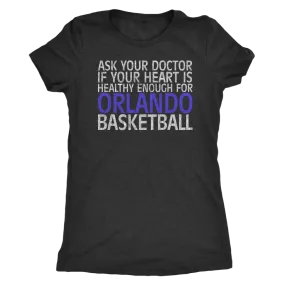 The "Orlando Basketball" Women's Tri-blend Tee