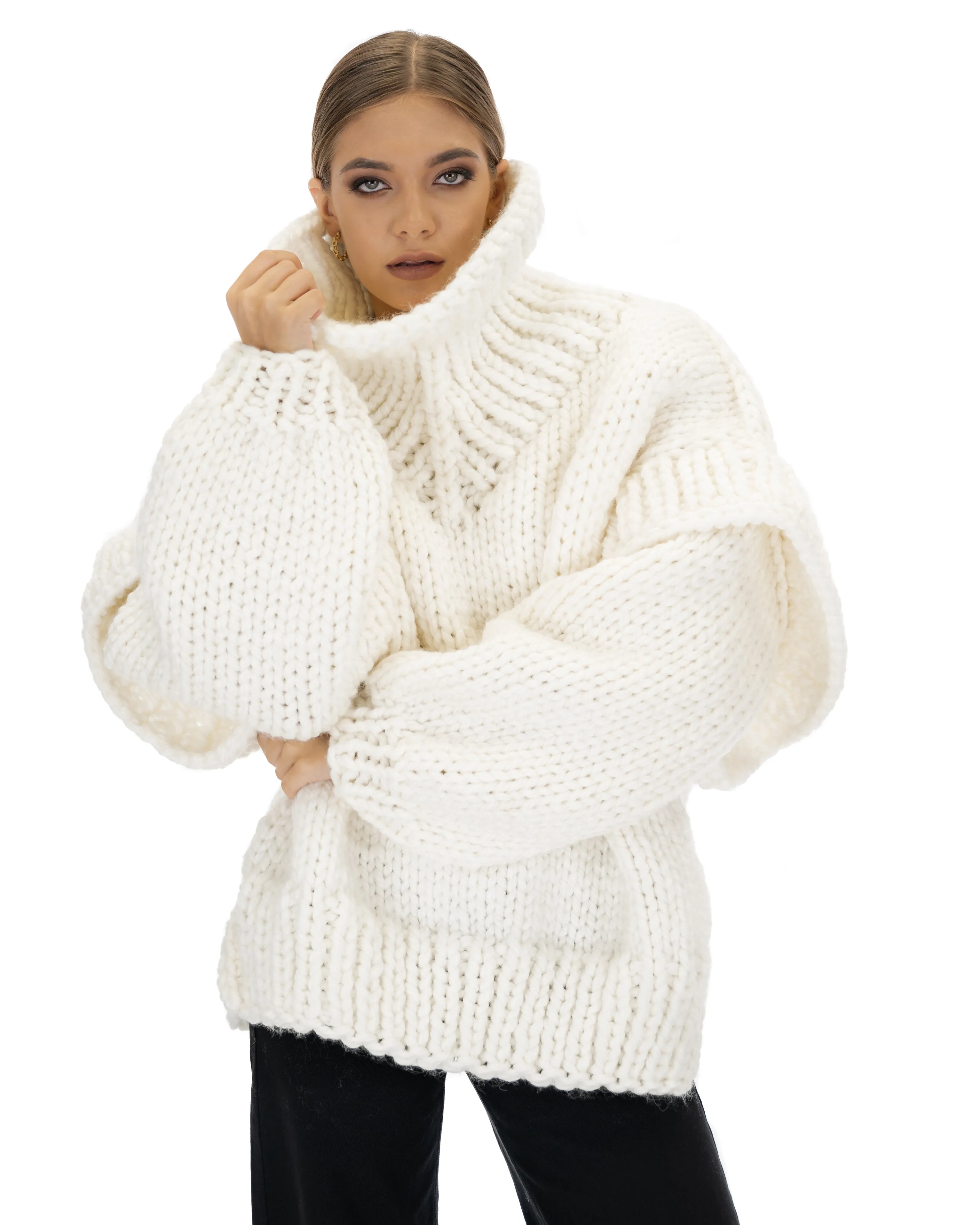 Turtle Rolled Neck Sweater