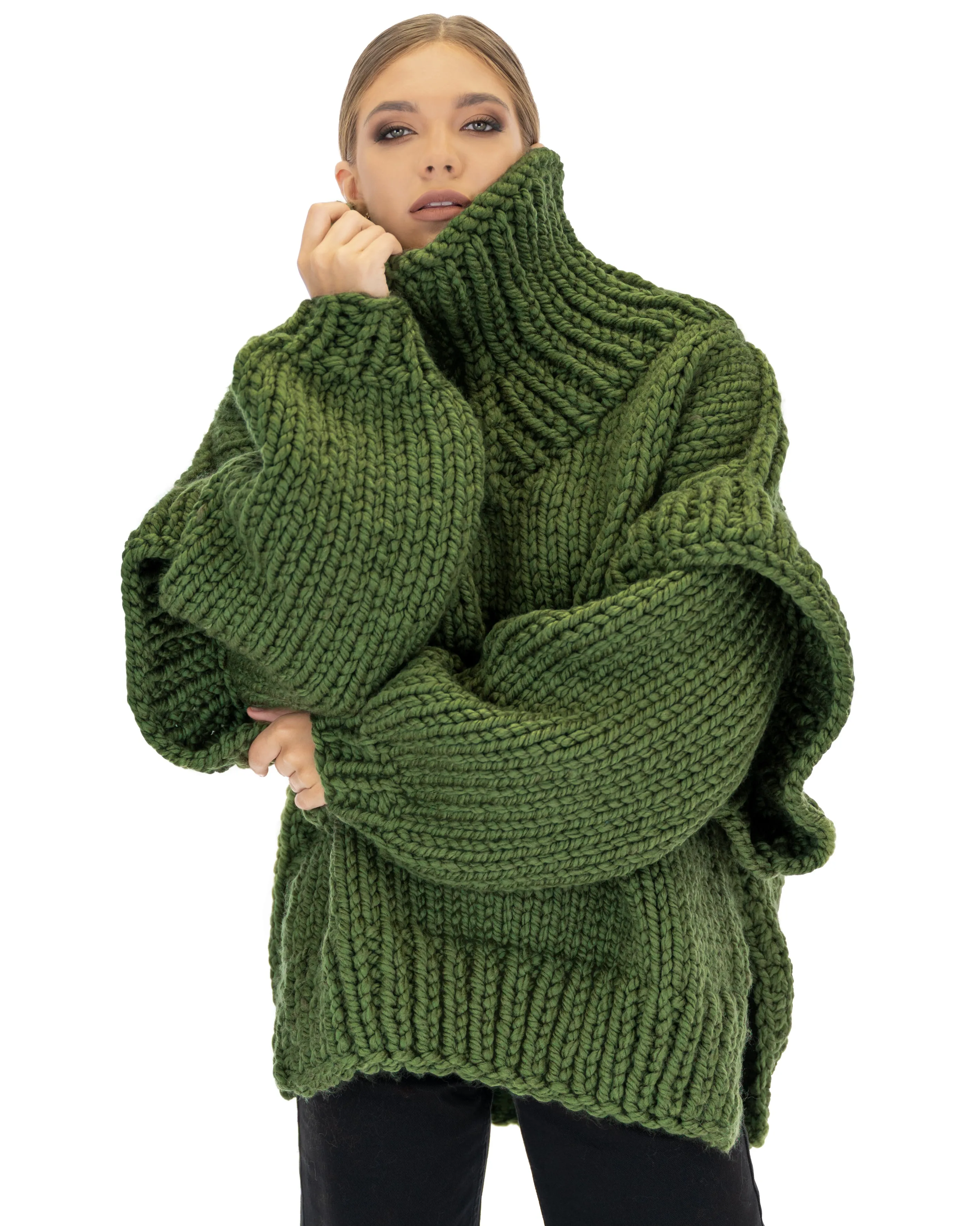 Turtle Rolled Neck Sweater