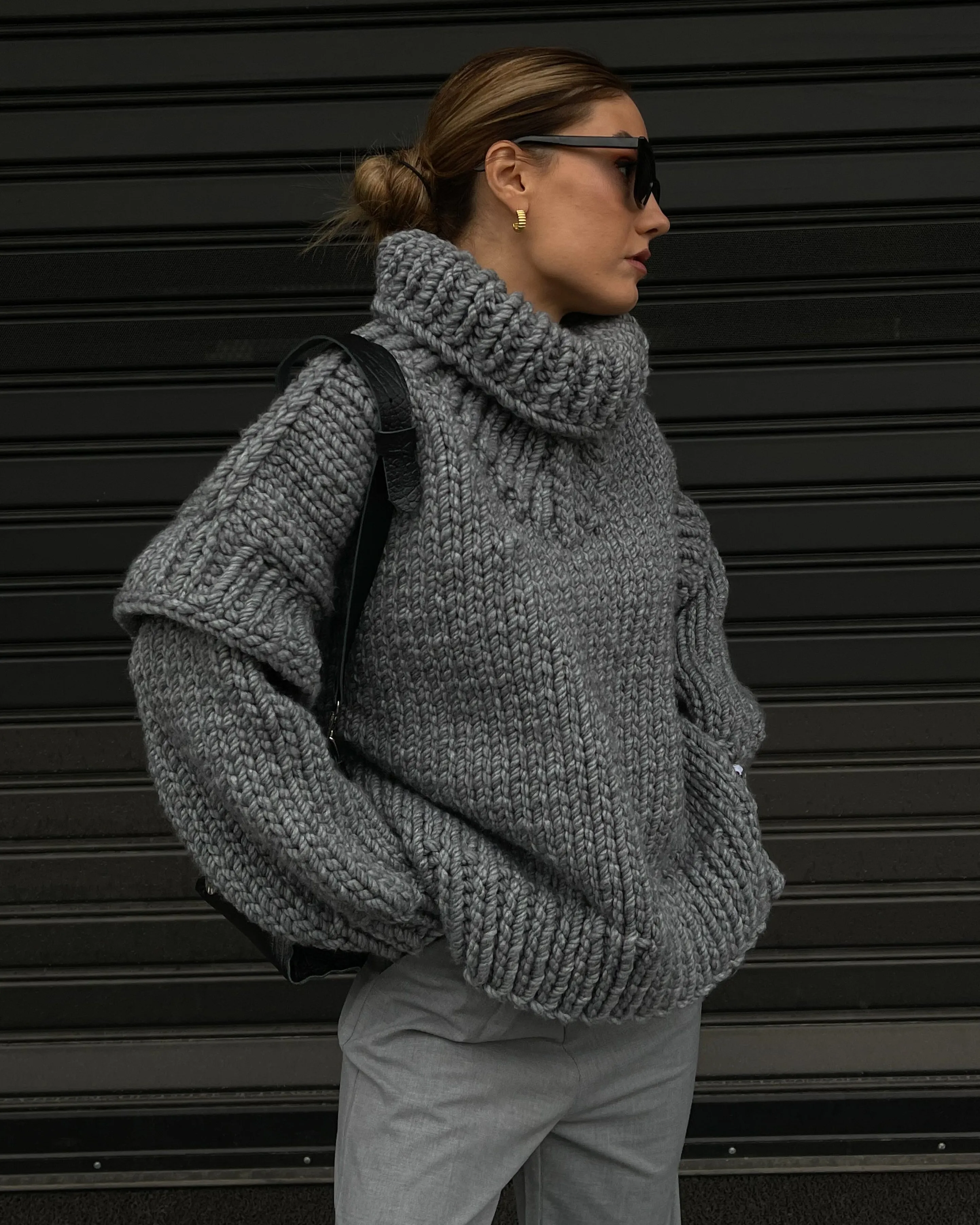 Turtle Rolled Neck Sweater