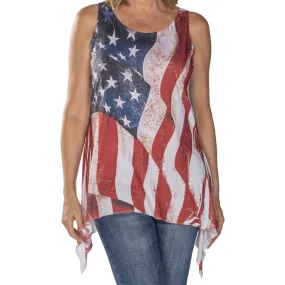 Women's Made in USA Sharkbite Tank Top